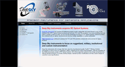 Desktop Screenshot of deepskyinstruments.com